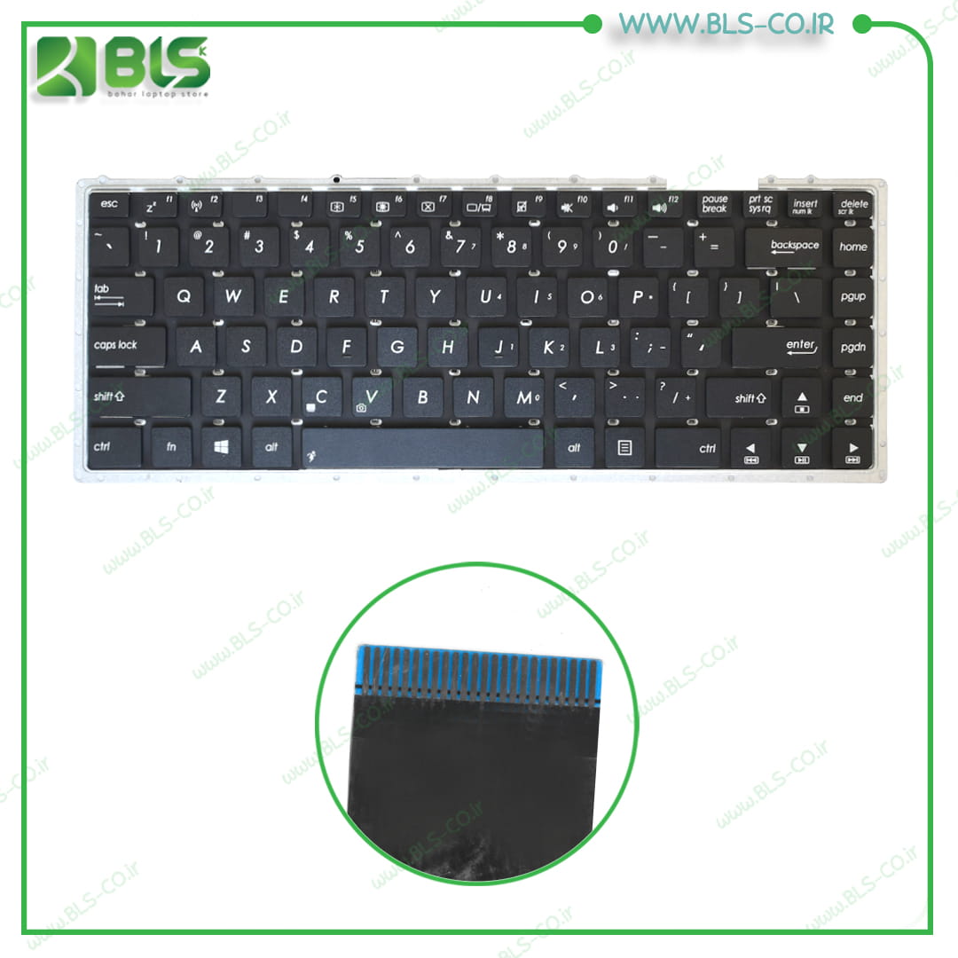 109003035a کیبورد لپ تاپ ایسوس Asus X401 - Image 1