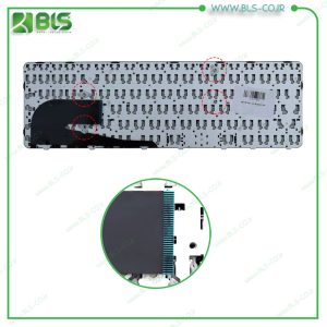کیبورد لپ تاپ اچ پی 850 G3 مشکی اینتر کوچک با فریم - Image 2