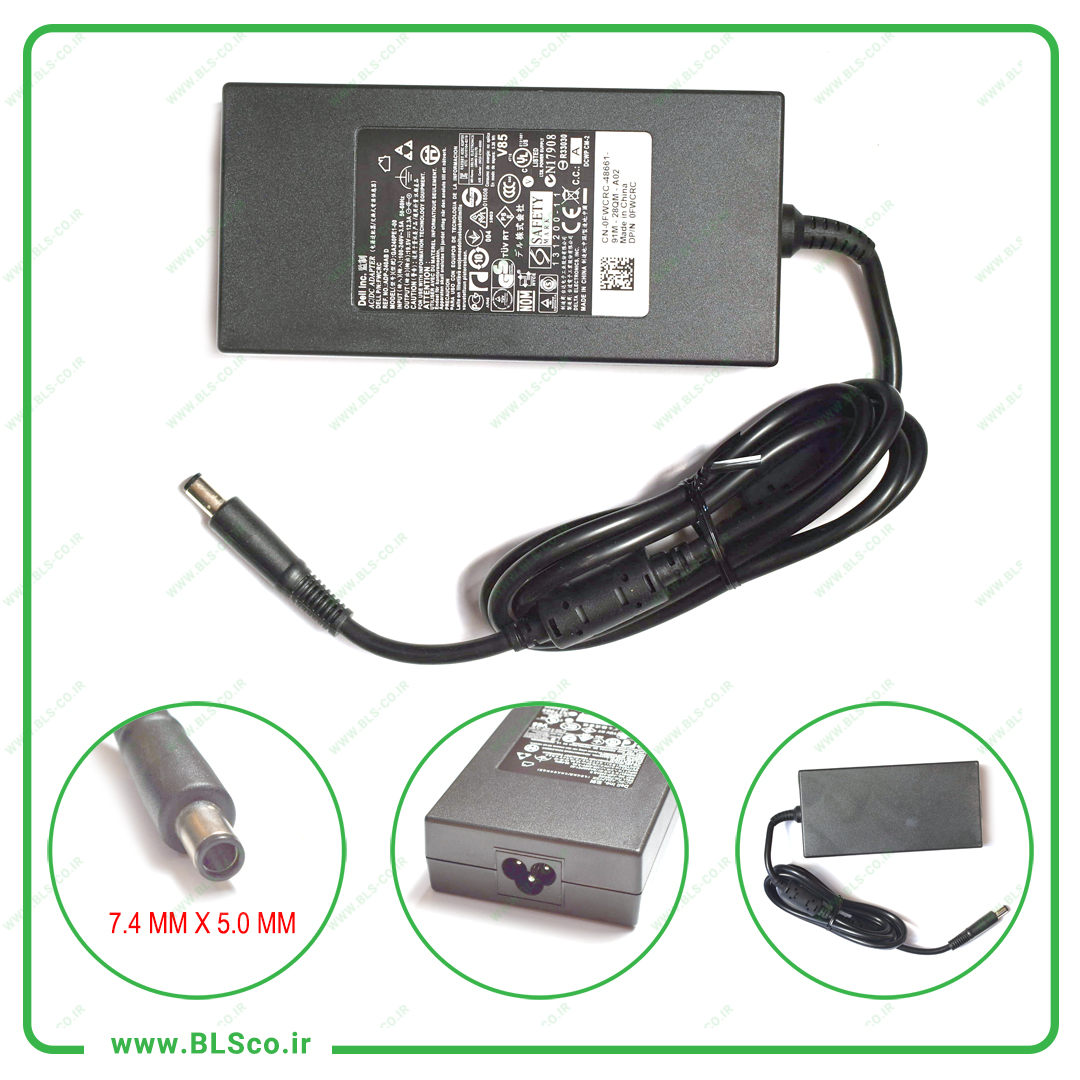 1003073 شارژر لپ تاپ دل 19.5 ولت 12.3 آمپر Dell - Image 1